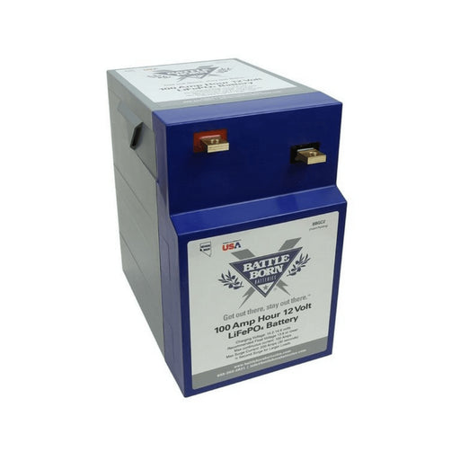 BattleBorn 100Ah 12V GC2 LiFePO4 Deep Cycle Battery | BBGC2 - ShopSolar.com