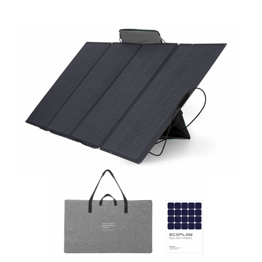 EcoFlow 400W Folding Solar Panel | Monocrystalline Silicon | 35 lbs - ShopSolar.com