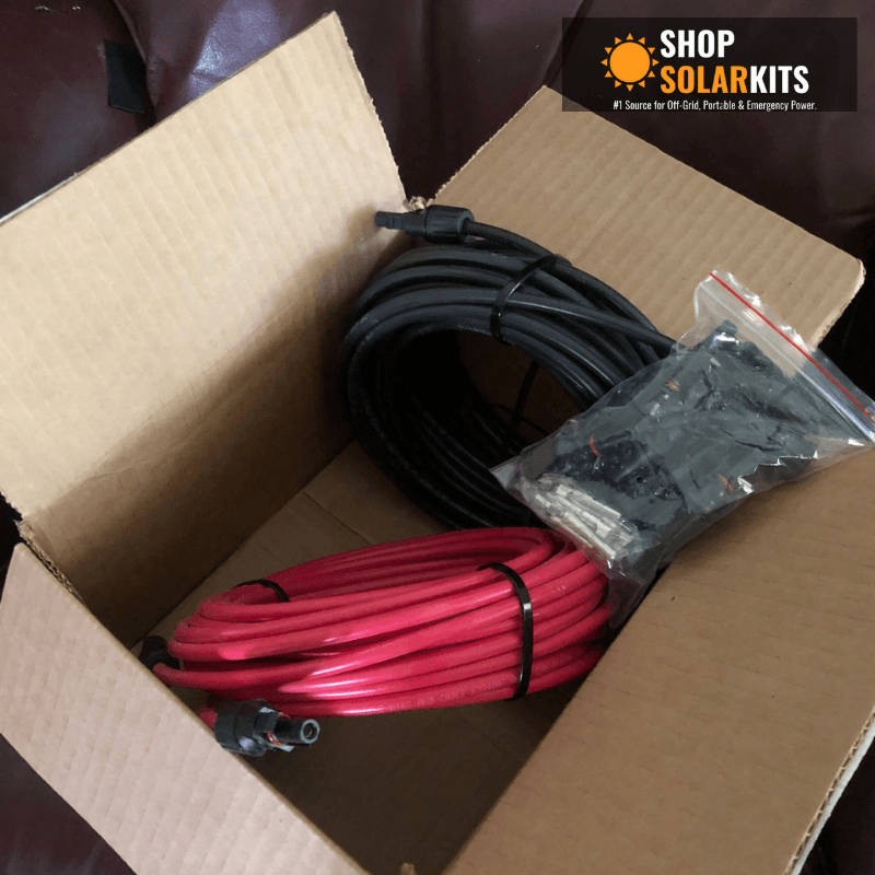 Complete Solar Panel Kit - 3,000W Inverter / Charger 120V Output / 24VDC + [5.12kWh-7.68kWh Lithium Battery Bank] + 6 x 200W Solar Panels [LPK-PRO] - ShopSolar.com