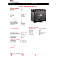 SOK Battery [Marine Grade] 12V 206Ah LiFePO4 Battery | Sealed Plastic Box | Lithium Solar Battery - ShopSolar.com