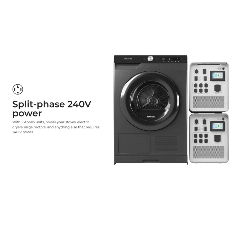 Hysolis [Apollo 5K] 120V Solar Kits - 5,376Wh / 3,000W Solar Power Station + Choose Your Custom Bundle | Complete Solar Kit [Shipping March 2024] - ShopSolar.com