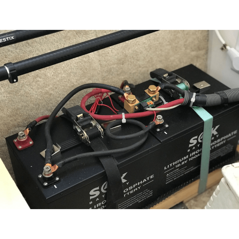 SOK Battery [100Ah] 12V LiFePO4 Deep Cycle Battery | Lithium Solar Battery | Choose Model - ShopSolar.com