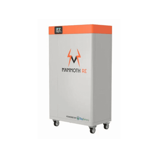 Mammoth [PLUS] 48V 9.6kWh Lithium Battery On Wheels | Designed & Assembled In USA | 10-Year Warranty | Stack up to 8 Units - ShopSolar.com