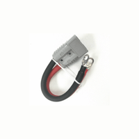 Anderson SB175 1/0 Gauge AWG W/ lug/terminal/clamp - For BigBattery to BusBar/MPP/Inverter Connections - ShopSolar.com