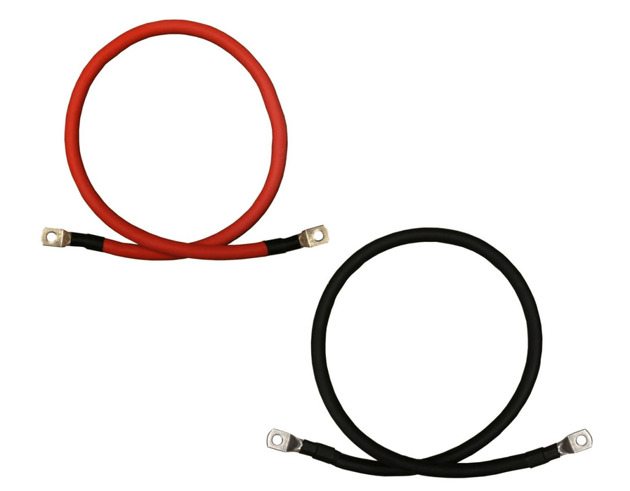 1/0AWG Copper Cabling | Pick Length and Lugs - ShopSolar.com