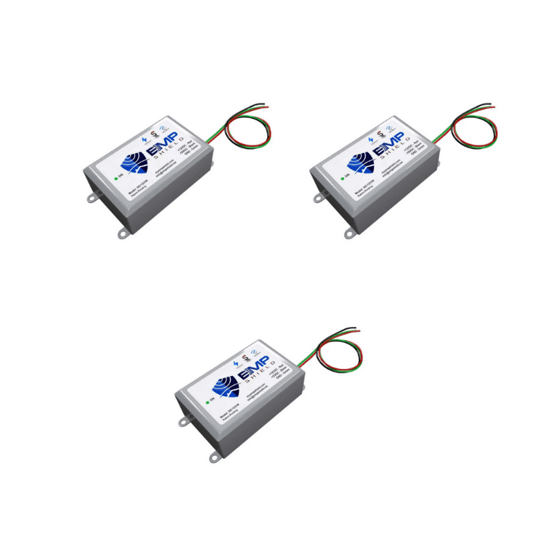 EMP Shield – Micro Vehicle EMP Protection 12 Volt DC for Car and Truck  (DC-12V-Micro) Lightning, Solar Flare, and Surge Protection