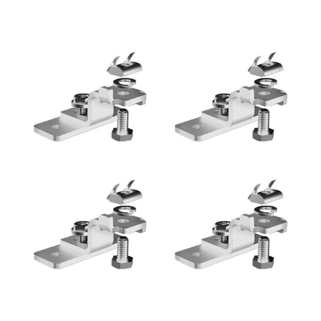 Silver Universal Reversible Mounting Feet - ShopSolar.com