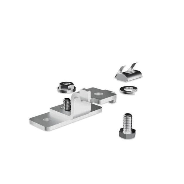 Silver Universal Reversible Mounting Feet - ShopSolar.com