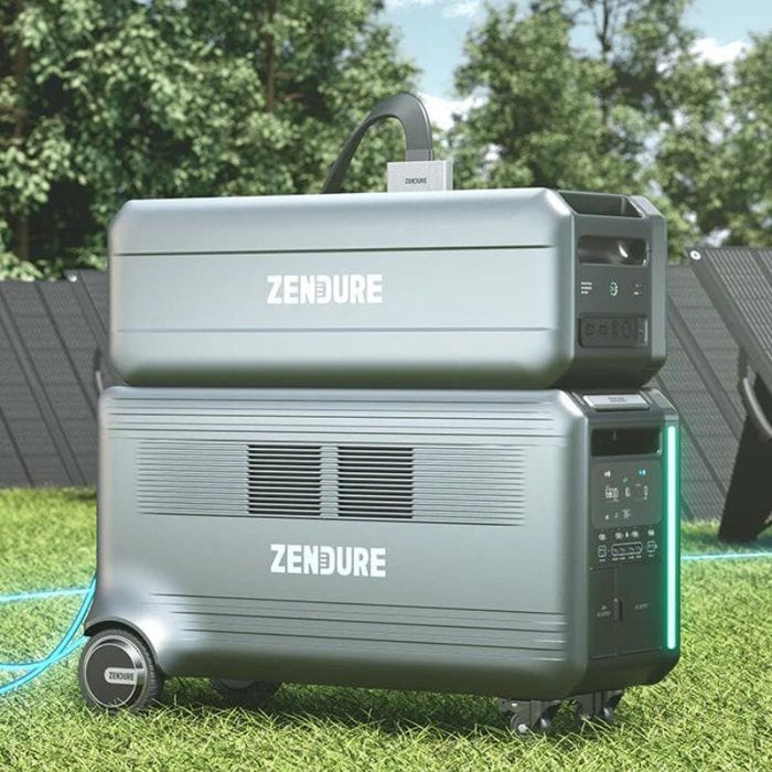 Zendure SuperBase V 6,438Wh / 3,800W Portable Power Station + Choose Your  Custom Bundle | Complete Solar Generator Kit