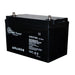 AIMS AGM 12V 100Ah Deep Cycle Battery Heavy Duty Solar Battery - ShopSolar.com