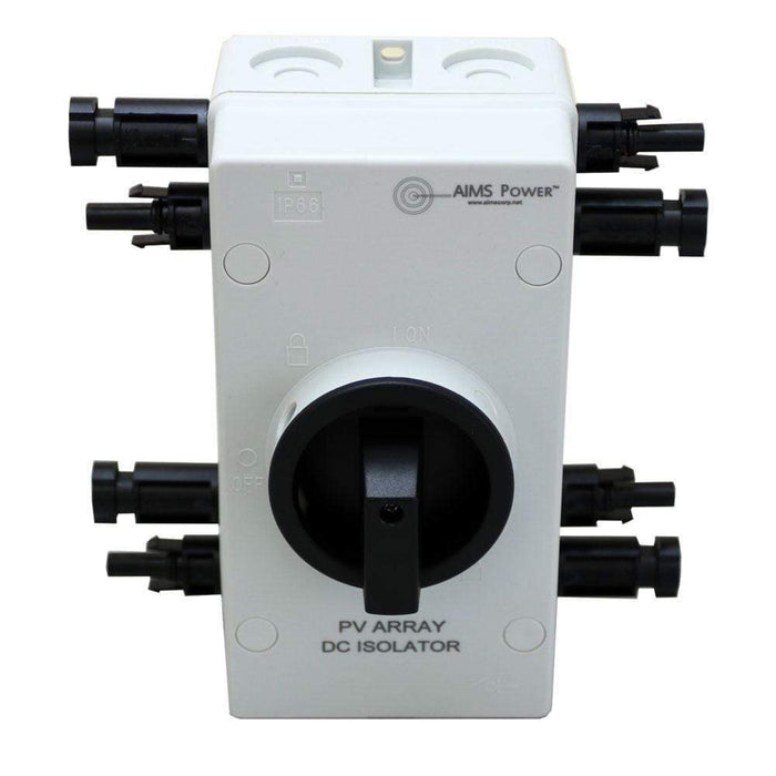 AIMS Power Solar PV DC Quick Disconnect Switch 1000V 64 Amps | DC1600V32A2IO + Free Shipping! - Shop Solar Kits