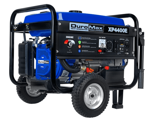 DuroMax XP4400E 4400-Watt 7-Hp RV Grade Gas Generator w/ Electric Start and Wheel Kit | XP4400E + Free Shipping - Shop Solar Kits