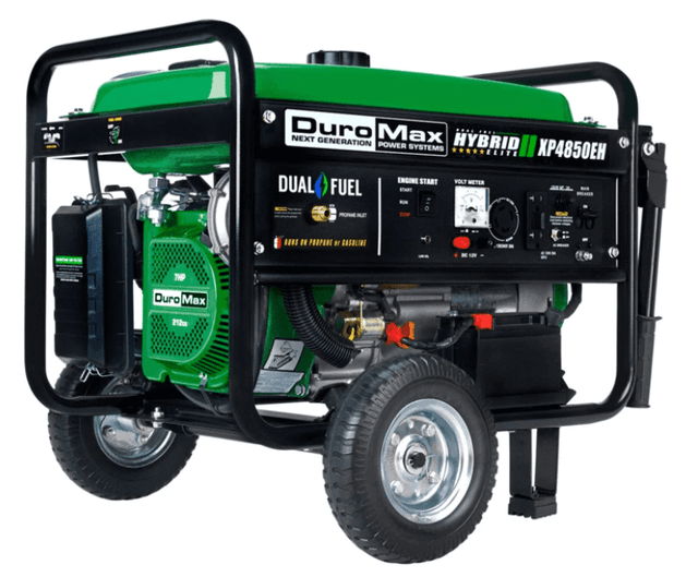 DuroMax XP4850EH 4850 watt Dual Fuel Hybrid generator w/ Electric Start | XP4850EH + Free Shipping - Shop Solar Kits