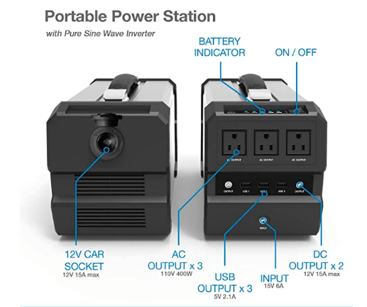 ExpertPower Alpha 400 Solar Generator + Free Shipping, NO Sales Tax & Free After-Sale Support - Shop Solar Kits
