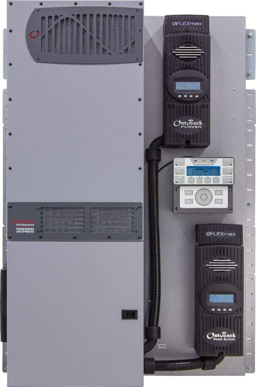 FLEXpower 8kW 48V Pre-wired Radian System 120/240V with 300VDC 100A CC - Shop Solar Kits