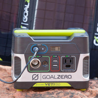 Goal Zero - Yeti 150 Complete Solar Kit w/ Nomad 14 Solar Panel - Shop Solar Kits