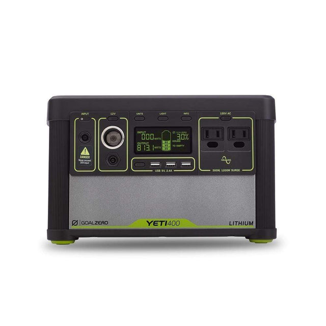 Goal Zero - Yeti 400 Lithium Portable Power Station - Shop Solar Kits