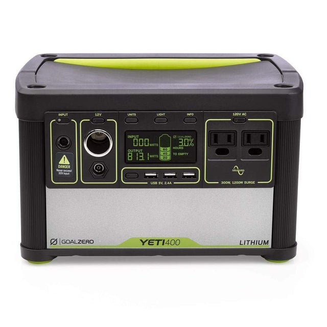 Goal Zero - Yeti 400 Lithium Portable Power Station - Shop Solar Kits