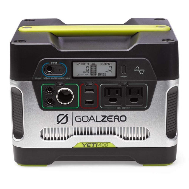 Goal Zero -  Yeti 400 Portable Power Station - Shop Solar Kits