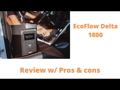 EcoFlow Delta 1800 Review with pros & cons