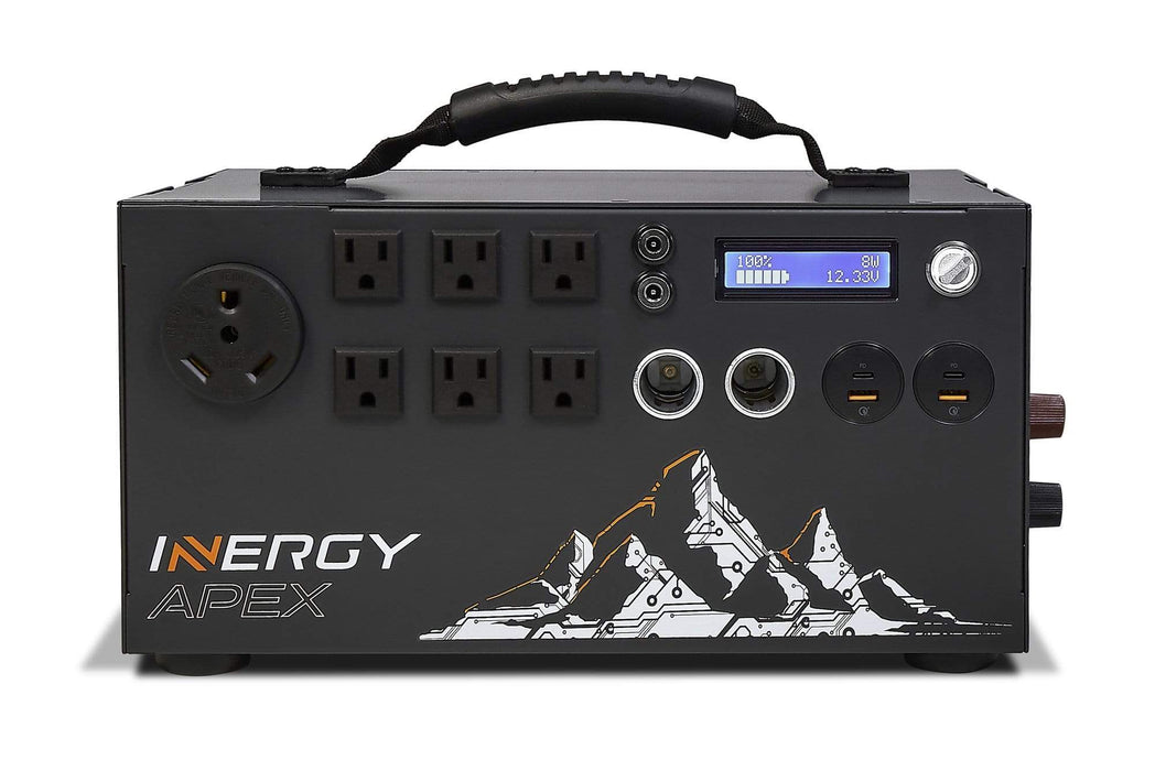 Inergy APEX Portable Solar Power Station front view - Shop Solar Kits