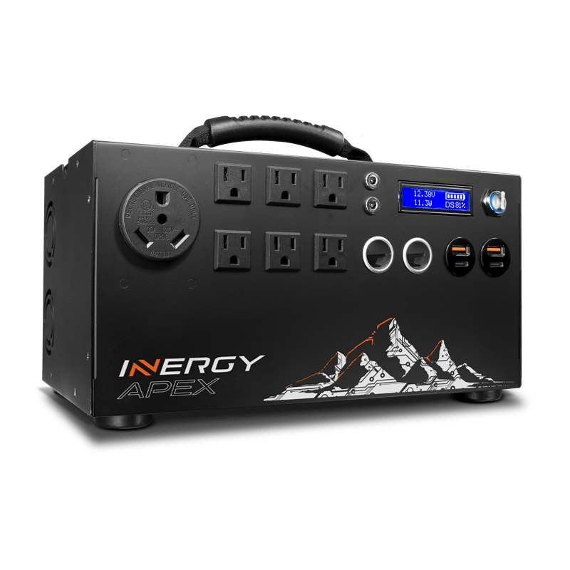 Inergy APEX Portable Solar Power Station + Free Shipping, No Sales Tax & Free After-Sale Support - Shop Solar Kits