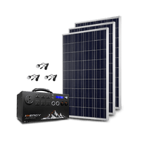 Inergy APEX Silver Kit - 3 x Storm Solar Panels + Free Shipping & Installation Guide - Shop Solar Kits