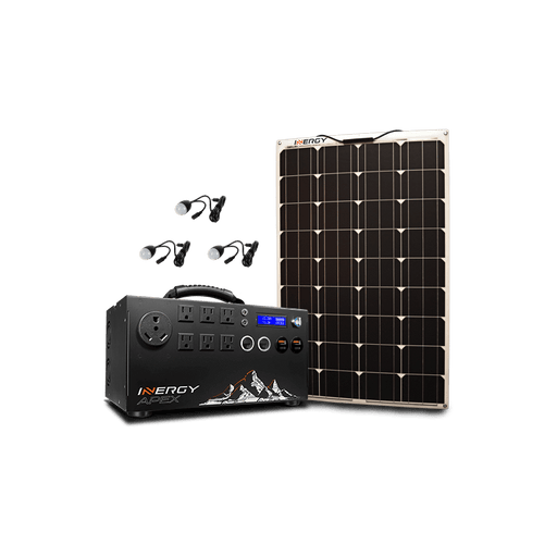 Inergy APEX Bronze Flexible Solar Panel Kit | 1 x 100 Watt Linx Solar Panel + Free Shipping & Installation Guide - Shop Solar Kits