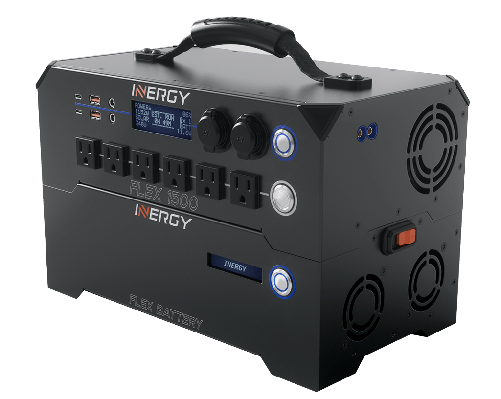 Inergy FLEX 1500 Portable Power Station | Modular Solar Generator - ShopSolar.com