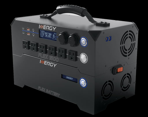 Inergy FLEX 1500 Portable Power Station | Modular Solar Generator - ShopSolar.com