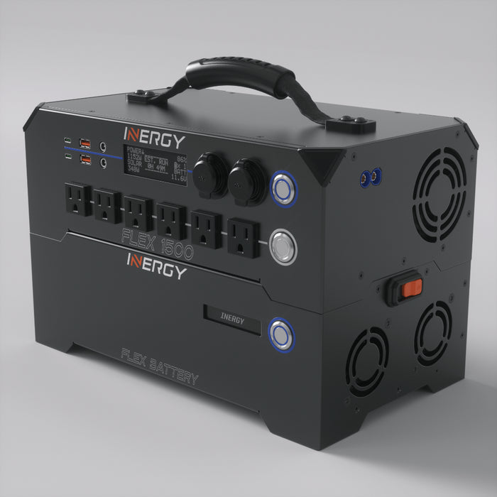 Inergy FLEX 1500 Portable Power Station | Modular Solar Generator - *Coming Soon* - Shop Solar Kits