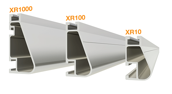 IronRidge XR-1000-168A Anodized Rail | 14ft | Clear | XR-1000-168A - Shop Solar Kits