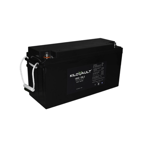 KiloVault 1800 CHLX 1800wH / 150ah Deep Cycle LiFePO4 Lithium Battery - Cold Rated 1800-CHLX KiloVault