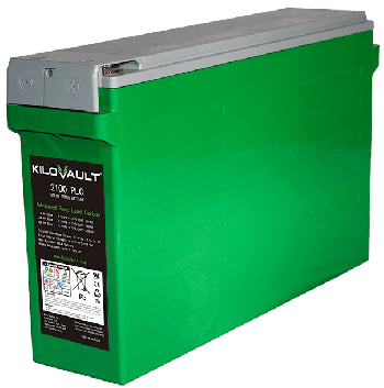 KiloVault 2100 PLC 2100Wh 180 Ah 12V Advanced AGM Battery + NO Sales Tax ShopSolarKits.com