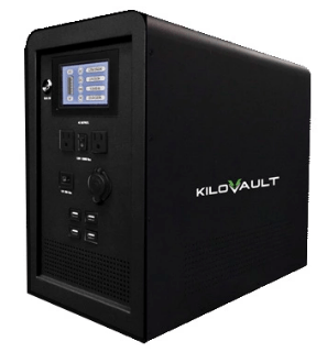 KiloVault Emergency Solar Power Station KLV RESQ Kit 1500 + NO Sales Tax ShopSolarKits.com