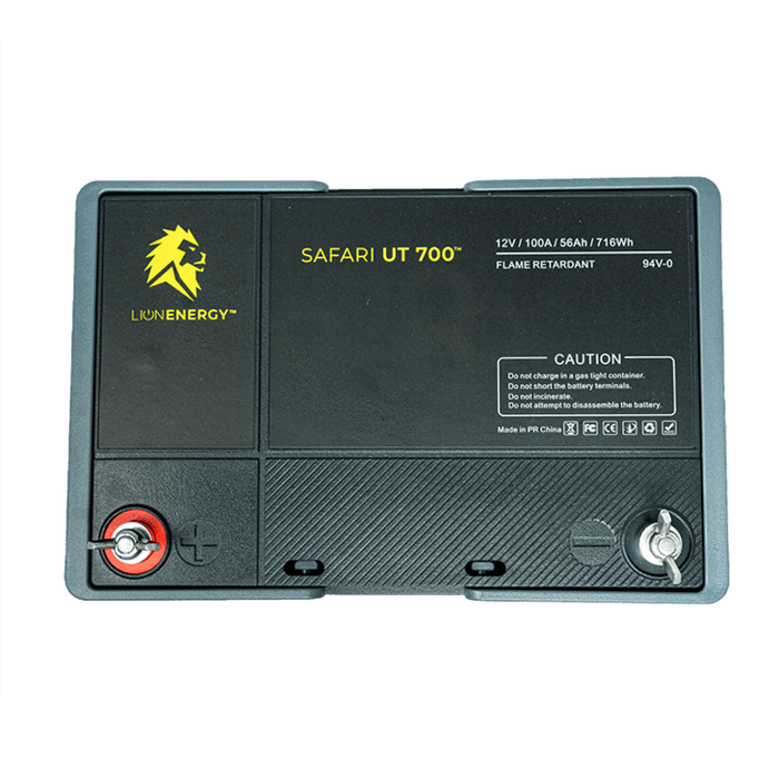 Lion Energy - UT 700 - Lihtium ion Battery - 12V / 56Ah / 716Wh - Shop Solar Kits