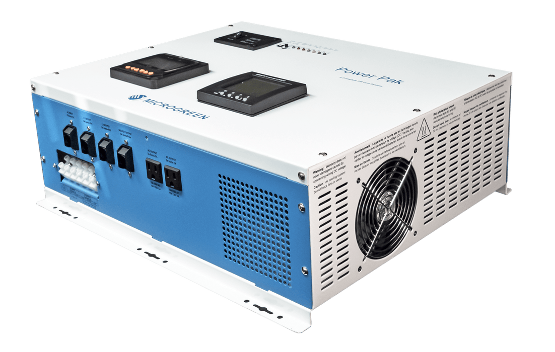Micro Green Power Pak V3 - 4kW All in One Off Grid Inverter/Charger - Shop Solar Kits