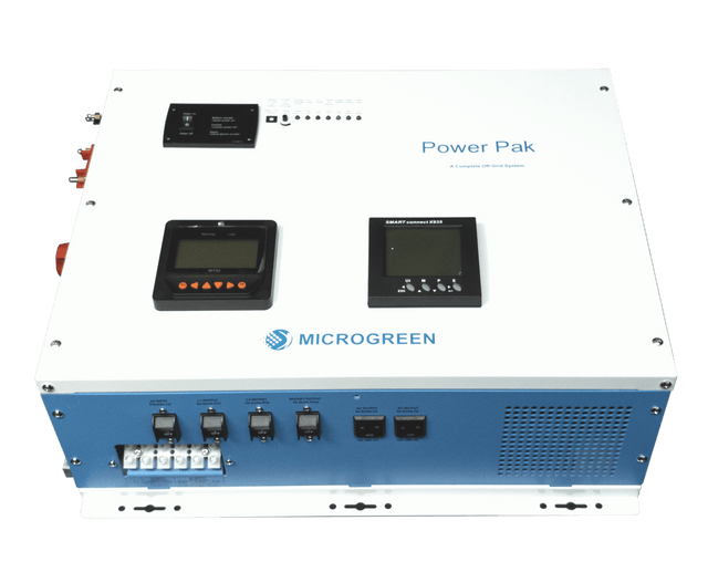 Micro Green Power Pak V3 - 4kW All in One Off Grid Inverter/Charger - Shop Solar Kits