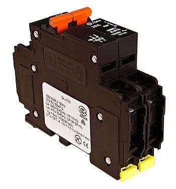 Midnite Solar 120VAC 2-Pole Din Rail Mount Breaker 15-60 amp | MNEAC-2P - Shop Solar Kits