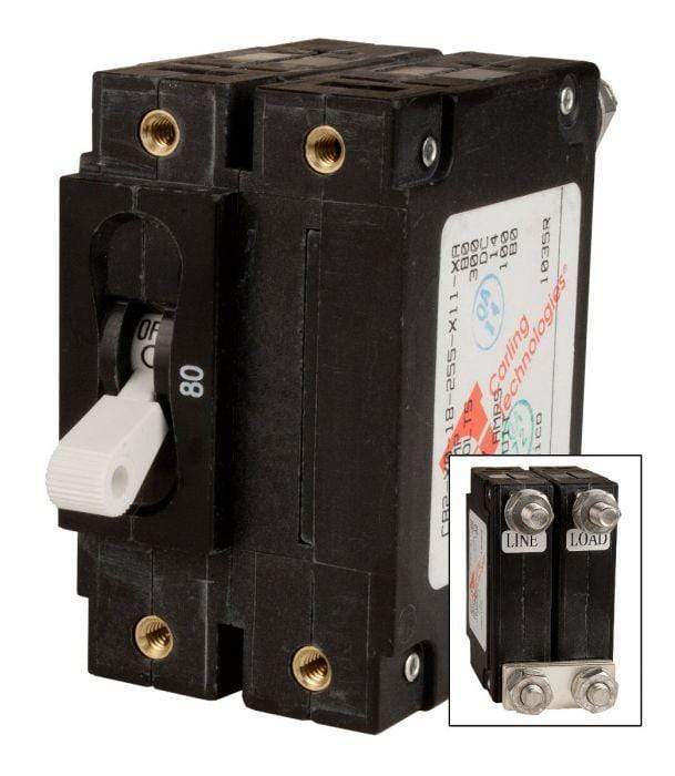 Midnite Solar 300VDC Panel Mount Breaker 30-80 amp | MNEDC-300 - Shop Solar Kits