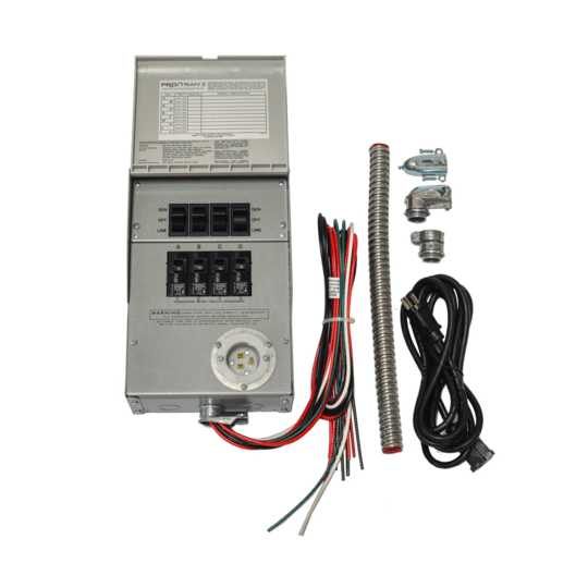 Solar Generator Switch 4-Circuit Manual Transfer Switch - ShopSolar: Complete Solar Kits ...