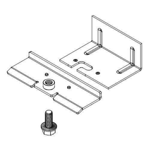 Quick Mount PV Microinverter Panel Frame Mount Clip - QMAFBU - Shop Solar Kits