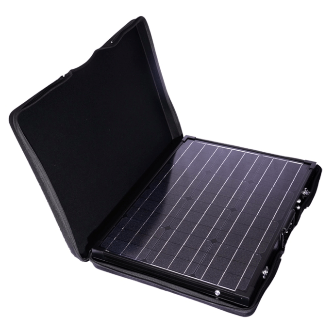Renogy 100 Watt 12 Volt Mono Solar Panel Suitcase  + Free Shipping & No Sales Tax - Shop Solar Kits