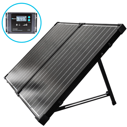 Renogy 100 Watt 12 Volt Mono Solar Suitcase + Free Shipping & No Sales Tax - Shop Solar Kits