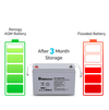 Renogy Deep Cycle AGM Battery 12 Volt 100Ah | RNG-BATT-AGM12-100 + Free Shipping - Shop Solar Kits