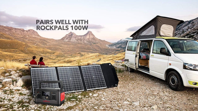 ROCKPALS 500 [Updated Version] Portable Solar Generator | Portable Power Station RP500W Rockpals