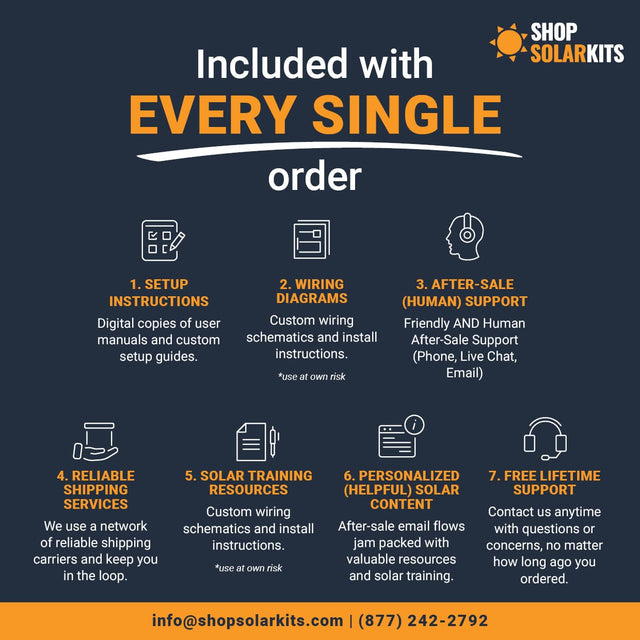 9.6kW Complete Solar Power System - Sol-Ark 15K + [20.4kWh Lithium Battery Bank] + 24 x 400W Mono Solar Panels | Includes Schematic [HPK-PLUS] - ShopSolar.com