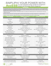 Simpliphi AccESS w/ 3 x Phi 3.8 kWh Batteries & CC | A-3PHI-CC-SCH A-3PHI-CC-SCH Simpliphi