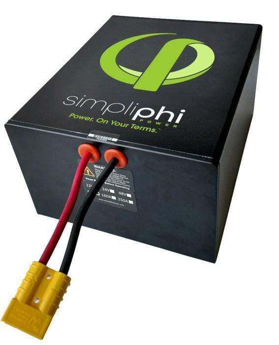 Simpliphi PHI 1.2 kWh High Power LFP Battery, 24V | PHI-1.2-24-160 - Shop Solar Kits