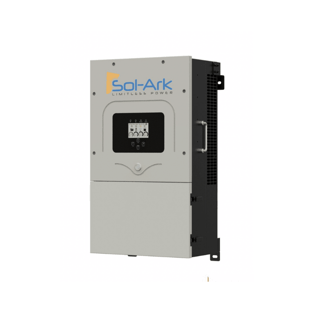 Sol-Ark 12K 120/240/208V 48V [All-In-One] Pre-Wired Hybrid Solar Inverter | 10-Year Warranty - ShopSolarKits.com